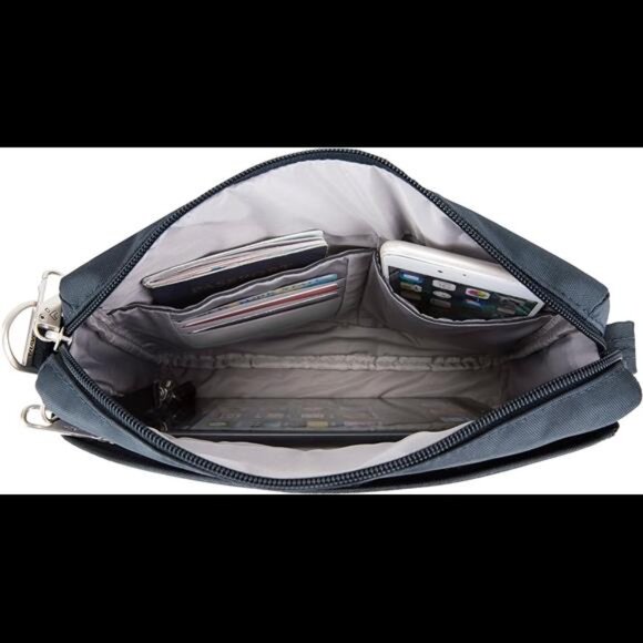 Anti-Theft Classic Small East/West Crossbody - Picture 4 of 7